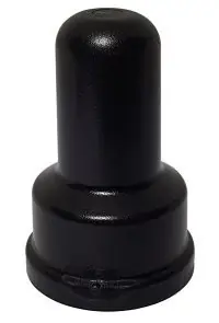 Niska cena Maskownica o wydłużonym kształcie M12/H44 czarna 1 szt